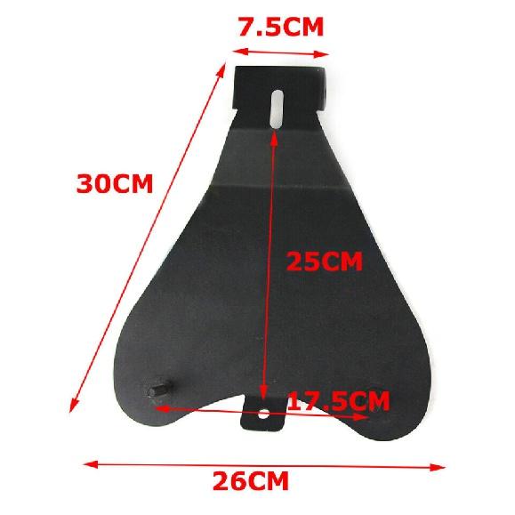 Motorcycle Brown Spring Solo Seat For Harley Road Glide Sportster XL 1200 883 Heritage Softail For Honda Shadow Spirit ACE