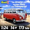 German Revell 1/24 Volkswagen T1 Samba Bus 07399 Plastic Model
