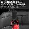 Universal Car Headrest Hook Premium Leather Rear Seat Hanging Hook 20KG Large Load-Bearing Hook Car Hanger Car Storage Hook