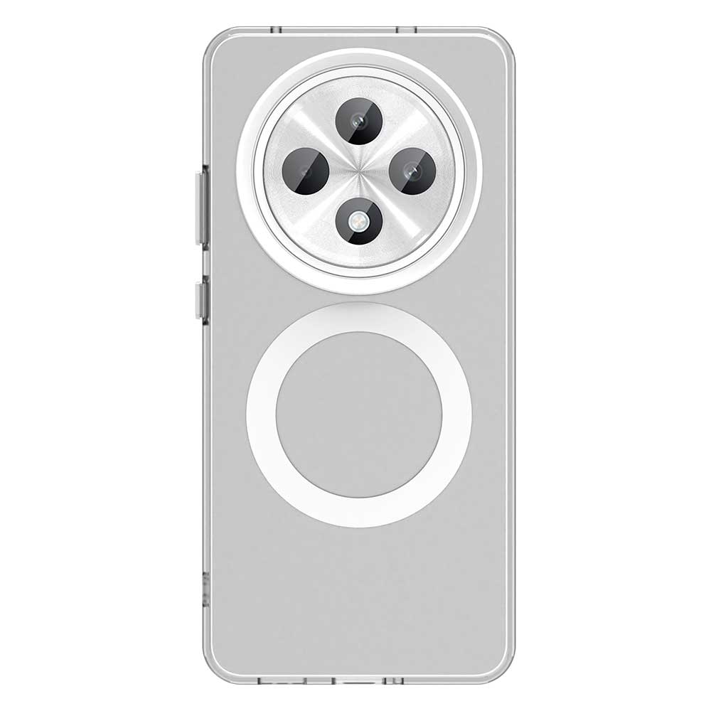 Magsafe Matte Phone Case For Oppo Reno 12F 5G/4G 12FS 5G/4G F27 Protective Case Magnetic Wireless Charging Shockproof Back Cover