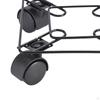 Square Potted Plant Mover Stand with Wheels Pallet Trolley Tray Roller Indoor Outdoor