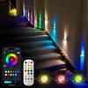 Smart Colorful LED Pathway Lamp with Bluetooth App Voice Control for Indoor/Outdoor Decoration