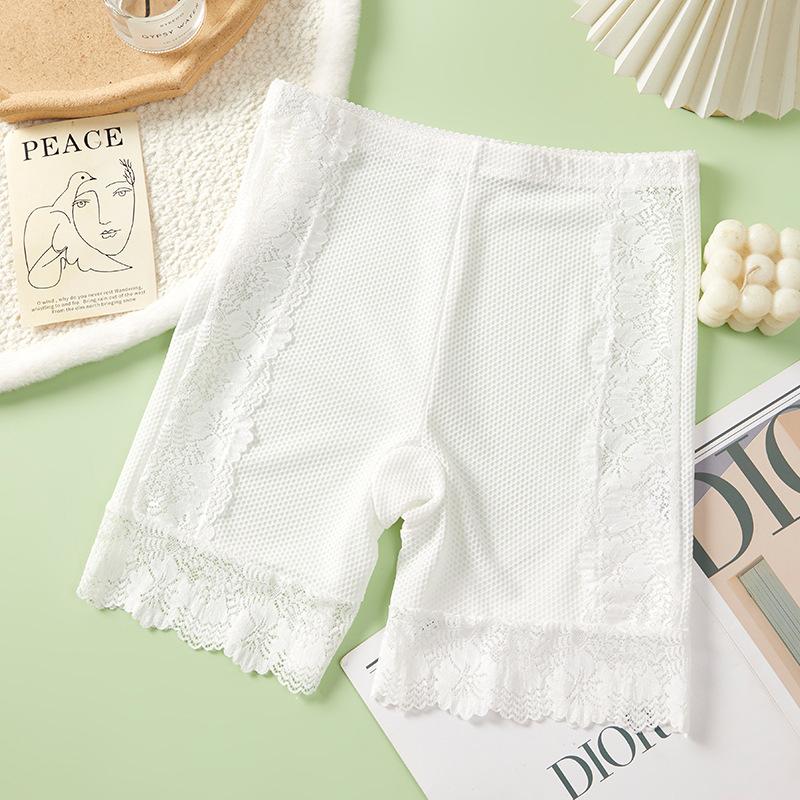 Plus Size Women's New Summer Lace Traceless Anti Slip High Waist Constricting Panties
