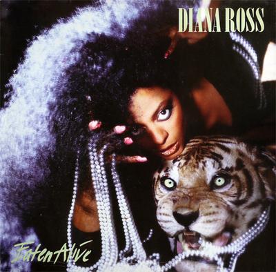 LP Record DIANA ROSS - Eaten Alive 1A0642404081,06 Capitol Records 1985 Europe Soul/Funk Used