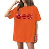 Men Women Kids Casual Letter Print Short Sleeve T-Shirt for Everyday Wear and Activities