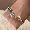 925 Sterling Silver Thai Silver Bracelet for Women Vintage Geometric Heart Love Lucky Punk Jewelry 2026 New