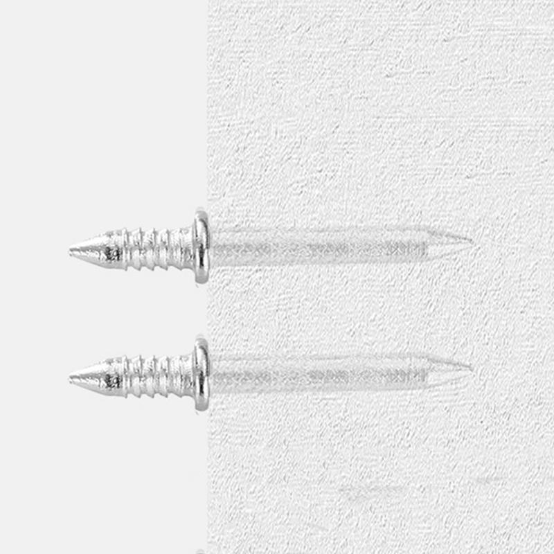 Double Sided Skirting Nails Multifunctional Skirting Nails For Baseboard 100PCS Rust-Proof Seamless Nails For Baseboards