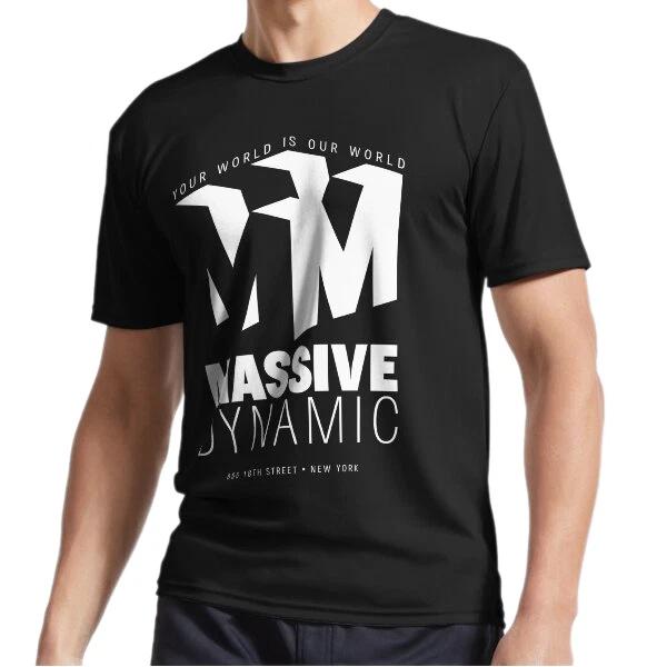 

New Massive Dynamic Active Logo T-Shirt Funny Size S to 5XL M