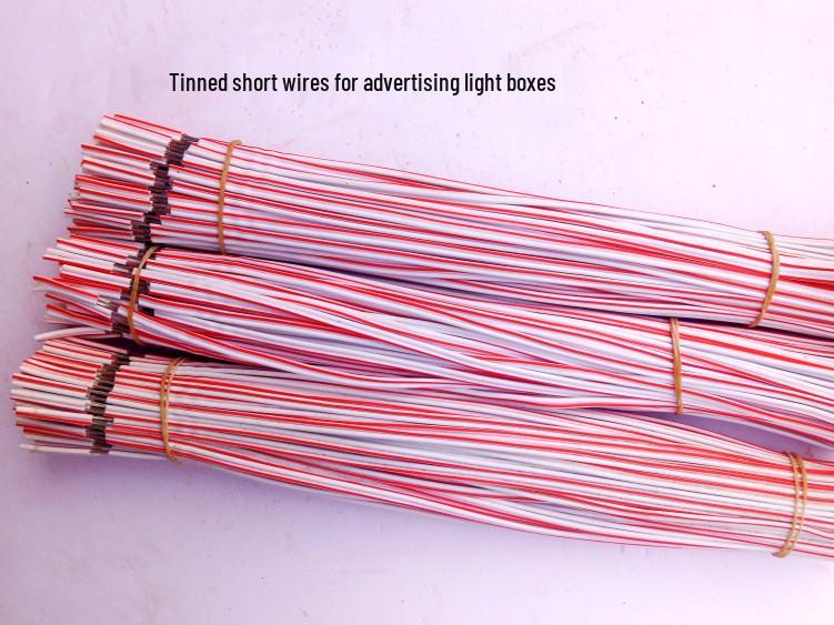 Mini Resin Character Borderless Wire - Tinned Extension for Luminous Electrical LED Strip