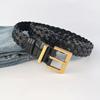 Non-hole Braided Retro Fashion Women's Belt with Casual Pants Jeans Short Skirt Women's Belt