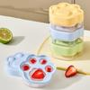 5 Grid Push Ice Cube Mould Ice Compartment Mini Summer Ice Mould Ice Storage Box Home Ice Cube Mould With Lid
