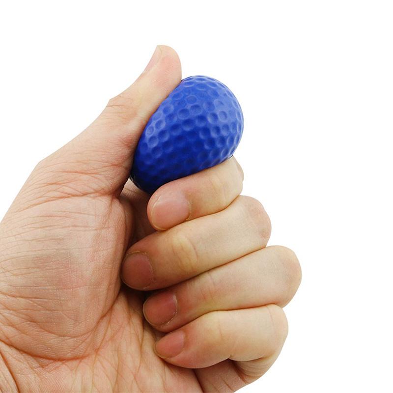 Pu Foam Golf Balls Indoor Outdoor Training Colorful Practice Soft Foam Golf Ball Limited Flight Golf Practice Balls Gift