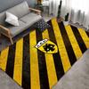 AEK FC Eagle Shield Area Rug, Non Slip Floor Mat, Football Club Print Carpet for Living Room Bedroom Home Decor