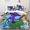 S-smiling Critters Cartoon Bedding Sets Exquisite Bed Supplies Set Duvet Cover Comforter Set Bedding Set Luxury Birthday Gift