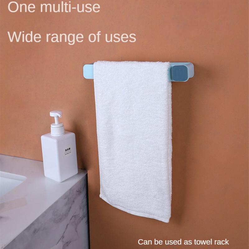 Shoe Rack Perforated Free No Floor Space Adhesive Type White/blue/ Storage Tools Shoe Shelf Simple Household Use