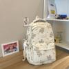 Schoolbag Cute Bear Backpack Korean Campus Junior High School Girls School Bag Ins Bag Daily Commuter Versatile Backpack