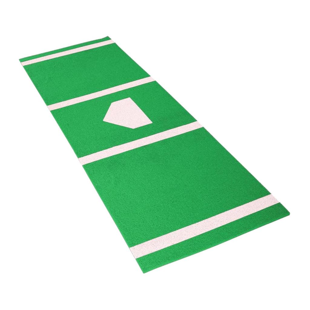 Baseball Batting Mat for Batter Position Training, Auxiliary Tool, Cage