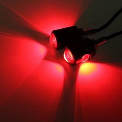 2PCS Motorcycle LED Eagle Eye Light Turn Signal Indicator Super Bright Led Motorbike Auto Rear Tail Brake Lamp Fog Driving Light
