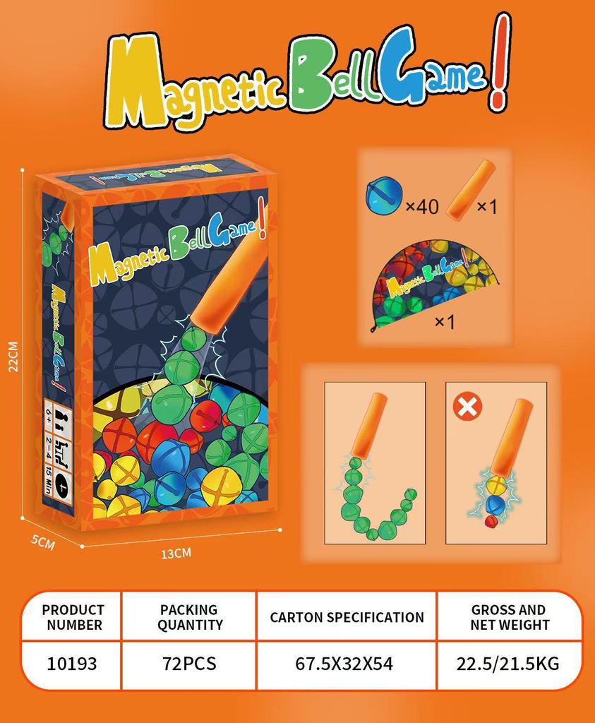 Magnetic Bell Chess: Interactive Parent-Child Educational Table Game