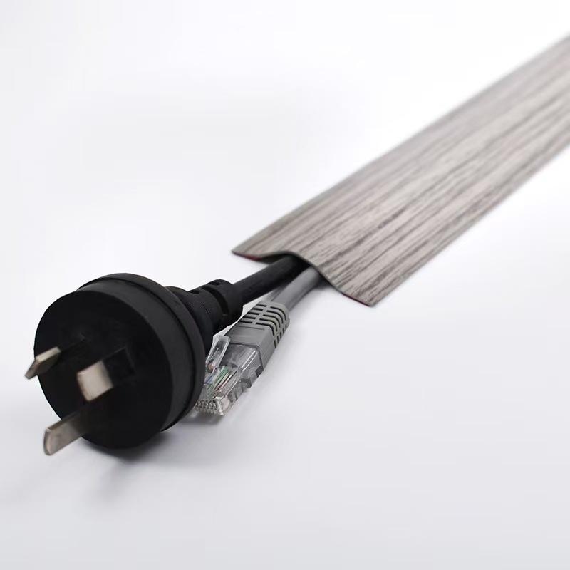 

1PC 3m Cable Cover Protector PVC Self-Adhesive Wire Protection Strip Wear Resistant Prevent Trip Wall And Floor Wire Organizer 3m