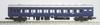 Greenmax N Gauge Ohan 12 Type Passenger Car Body Model Railway Passenger Pre-painted Kit, Blue, 11049, Car.