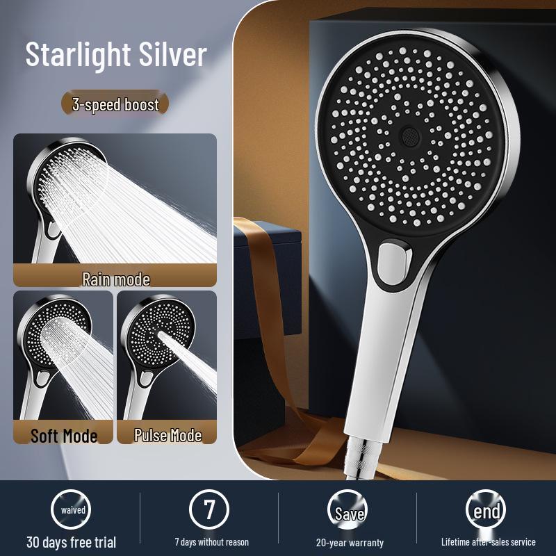High-Pressure Large Panel Shower Head Set for Powerful Water Flow