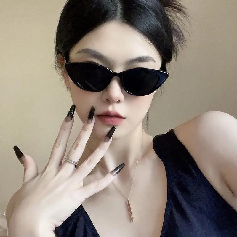 Temperament Cat Eye Retro Style Premium Sense Sunglasses Women Men Outdoor Sun Protection Sunglasses Fashion Trend Glasses