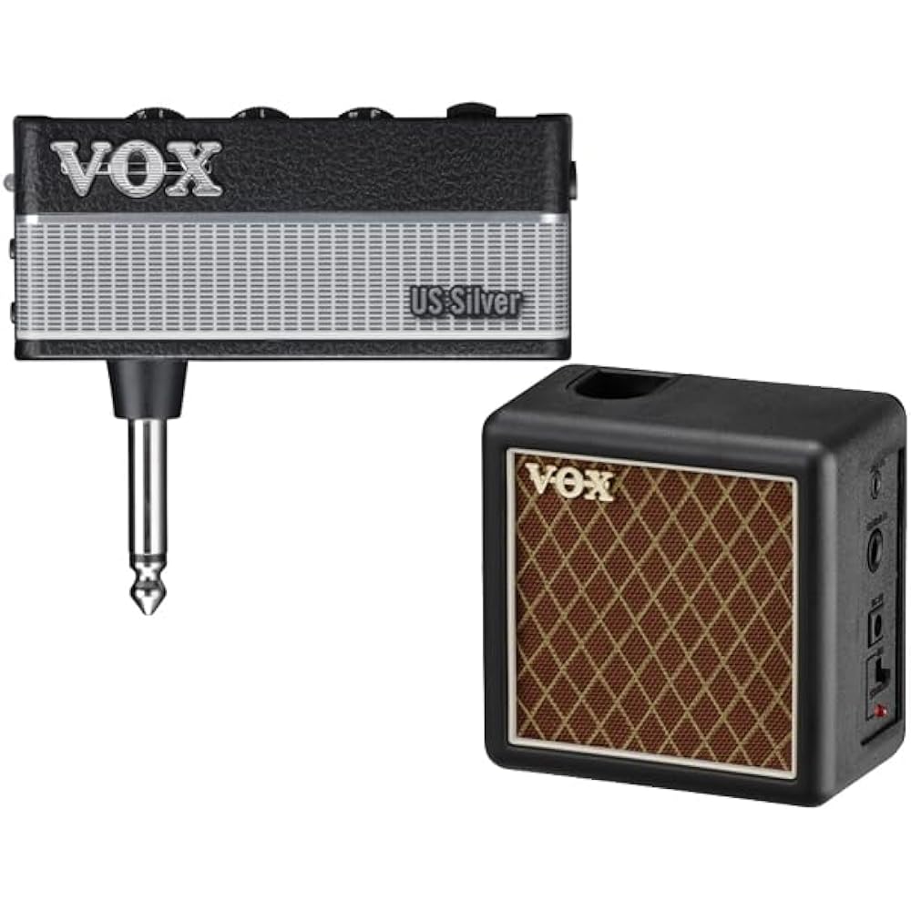 

VOX amPlug3 US Silver+ amPlug2 Cabinet Set [AP3-US/AP2-CAB]