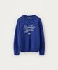 Sseomweeobeoteo Boucle Heart Wool Knit - Cobalt Blue