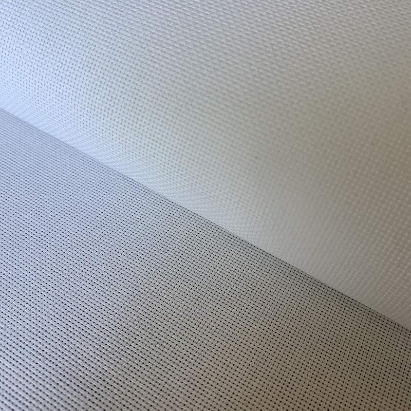 16 Count Cross Stitch Fabric Embroidery Aida Cloth, White, 59"W X 39"L