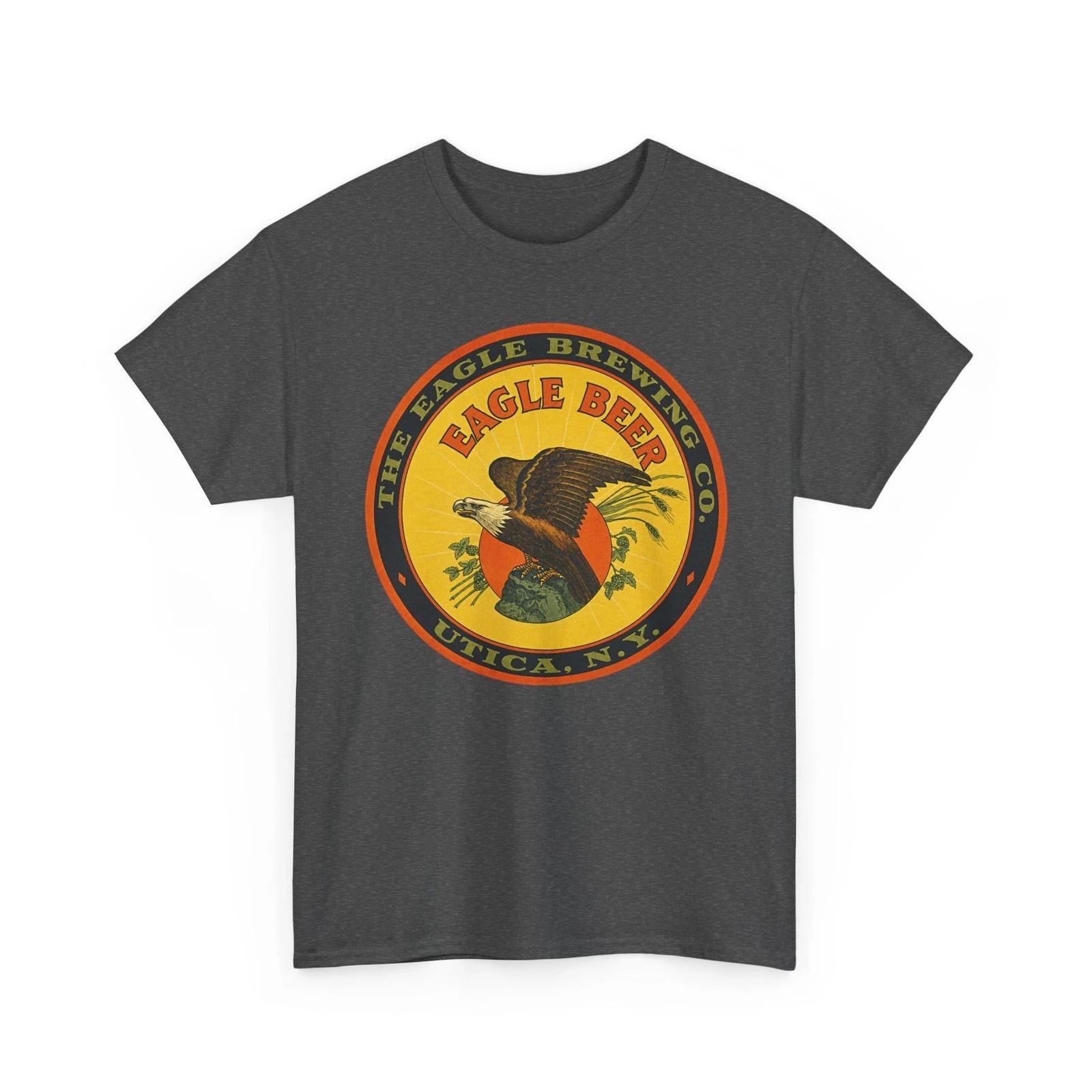 Eagle Beer Eagle Brewing Co. Utica NY Retro Brewery Breweriana T-Sirt S