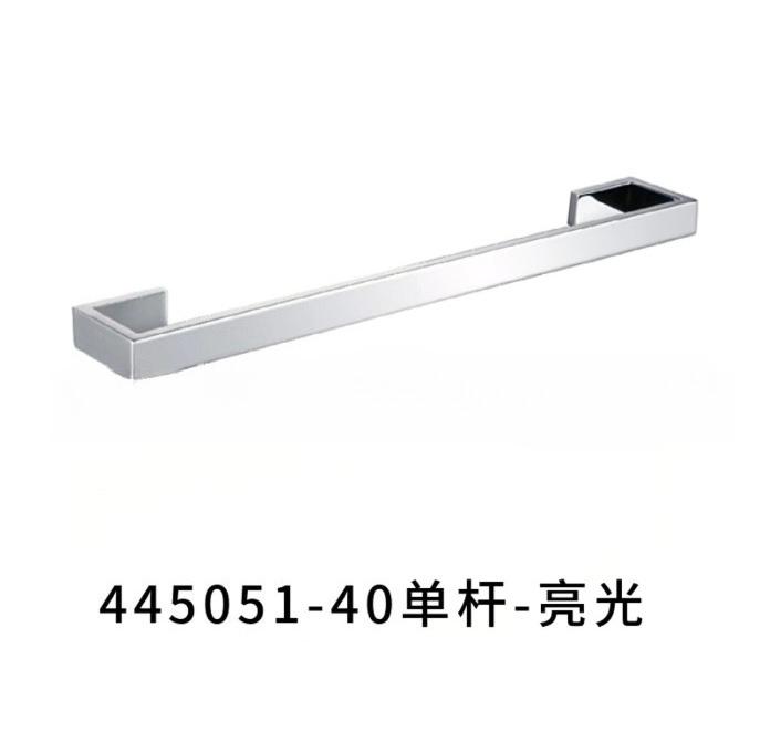 Stainless Steel Luxury Towel Holder Bathroom Wall Mount Single Towel Rack Chrome Washroom Accessories Towel Hanger Bar 30-50cm