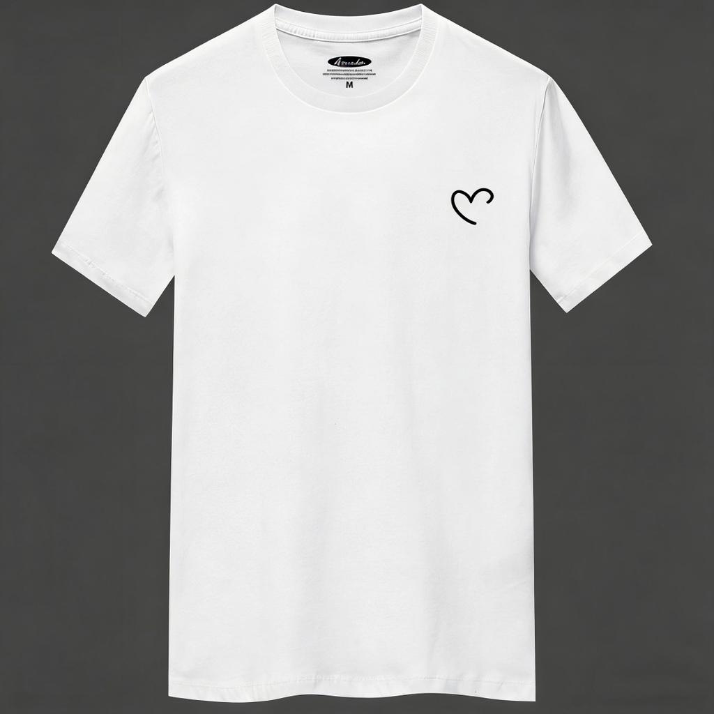 Breathable Cotton Men's T-shirt Short Sleeve Crew Neck Tee Casual Top S-5XL