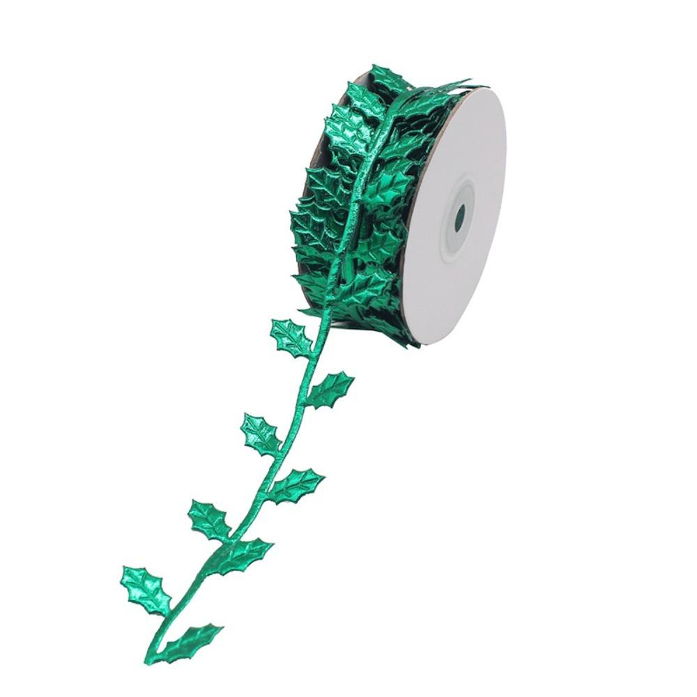 10M Length Maple Leaf Ribbon Multi Color Leaf Trim DIY Accessory Foliage Ribbon Gift Wrapping
