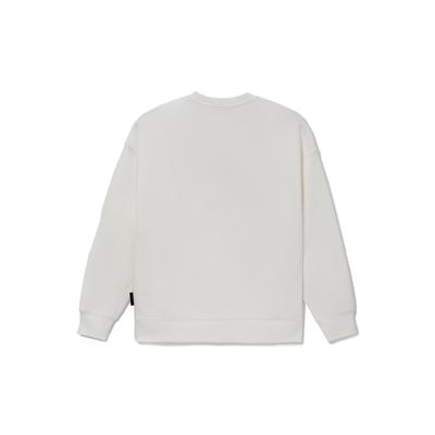 Li Ning CF Tracing Sweatshirt Unisex Ecru AWDRH08-1