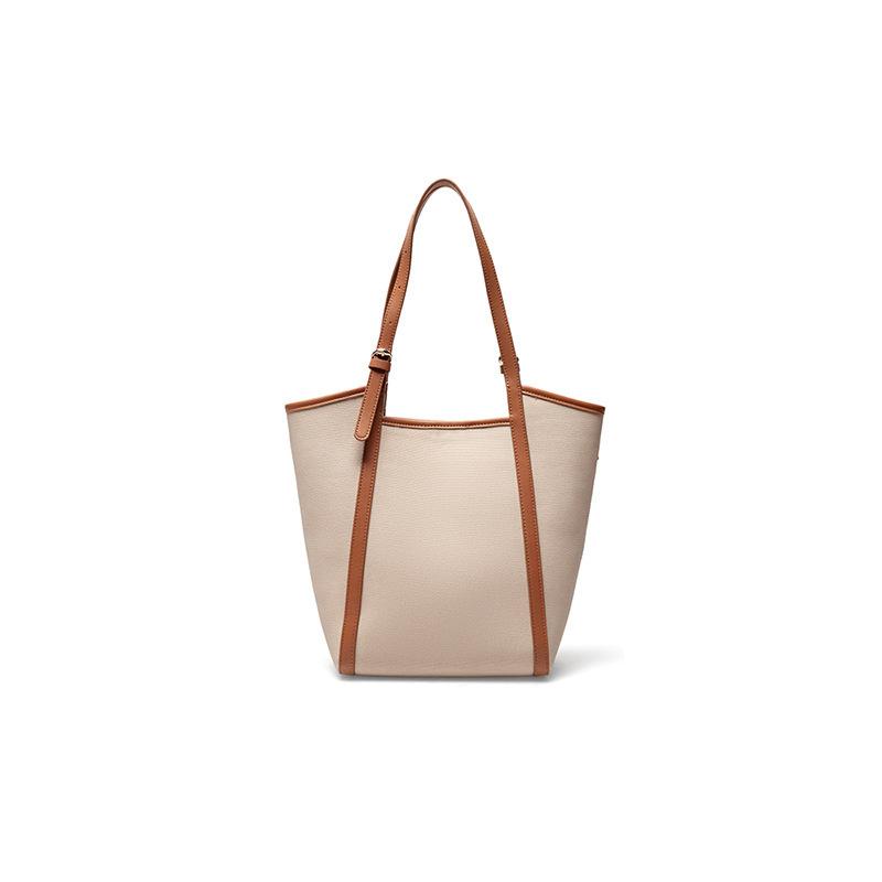 New Spring and Summer Niche Genuine Leather Women's Bag Tote Bag Green Small Fresh Bucket Bag Hand-heeled Shoulder Armpit Bag