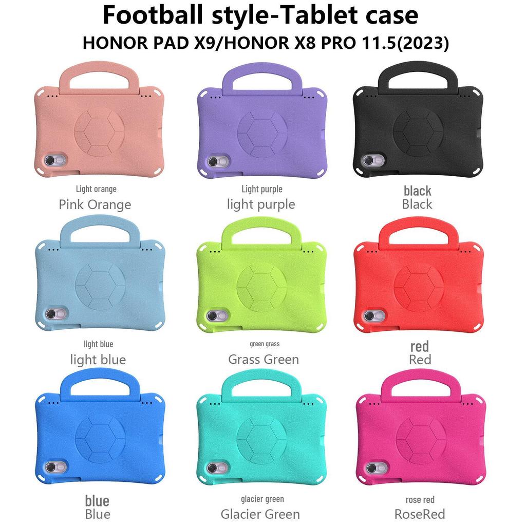 Football Handheld Stand Anti-Fall Protective Case for Honor Pad X9/X8 Pro 11.5
