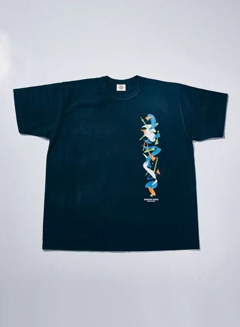 Samurai Jeans Sjst26103 Heavyweight Tshirt Short Sleeve One Wash Made In Japan