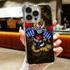 M-Mazinger Z Anime Plating Phone Case For Iphone 16 17 Pro Max Air 16E 14 15 Plus 12 13 Mini Anti-Fall Airabag Cover