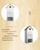 Slim Wall-Mount Cuckoo Clock with Hourly Chime for Living Room