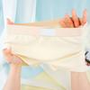 Women Underpants Slim Fit Solid Color Elastic Waistband Cotton Crotch Mid Waist Good Breathability Lady Boxers Female Daily Underwear