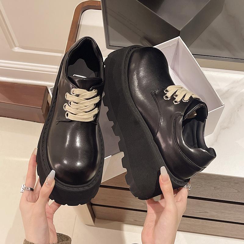 Fashion Outdoors Women Ankle Boots Fashion Non-slip 2024 High Quality Wear Resistant Buckle Lace-up Women's Shoes Botines Mujer