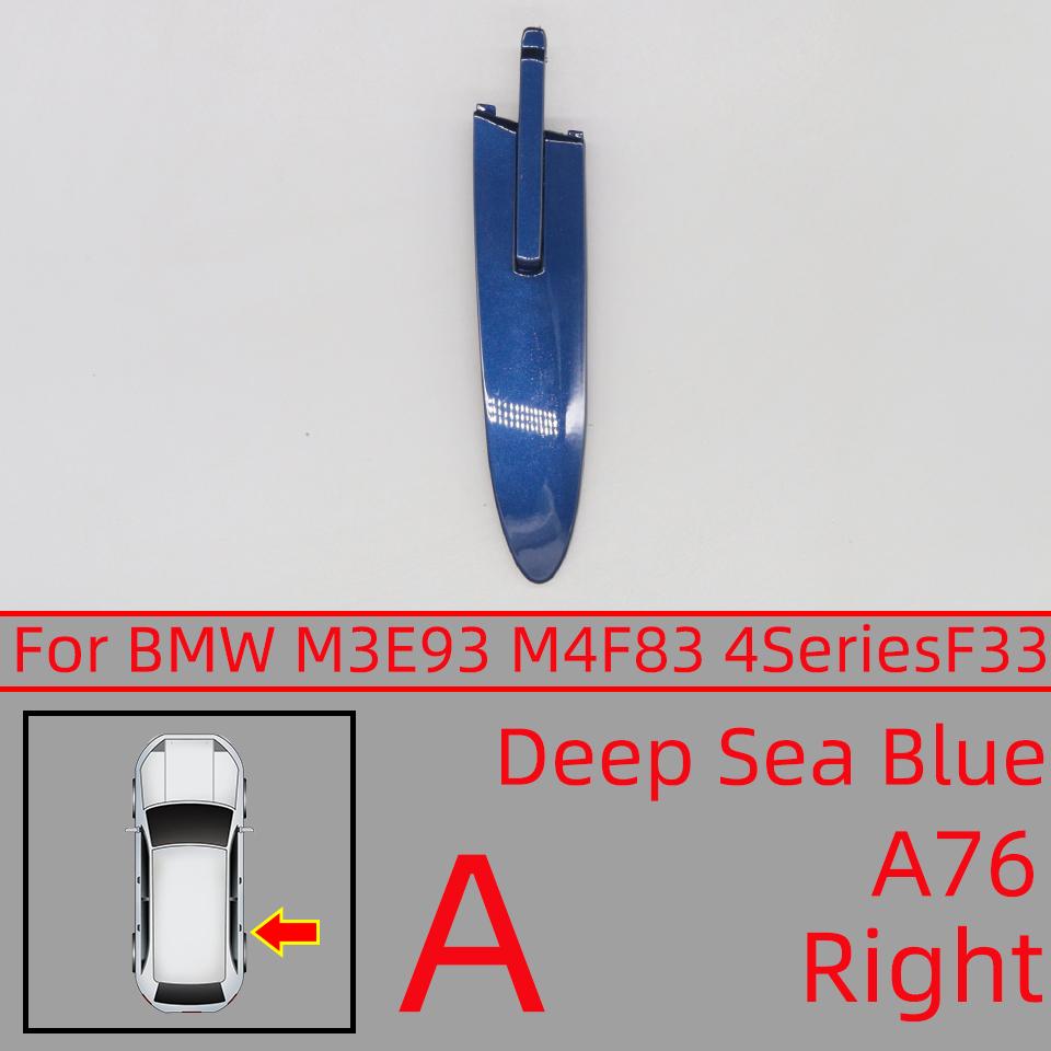 For BMW E93/M3 07-13 F83/M4 14-19 4Series F33 Convertible Roof Trim Cover Trim Strip Accessory Painted Auto Parts