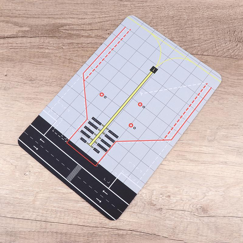 

Авиационный мат ВПП Перрон Подходит для 1:400 Модель самолета Симуляция Миниатюрные украшения Коллекционные игрушки Подарки на день рождения серый