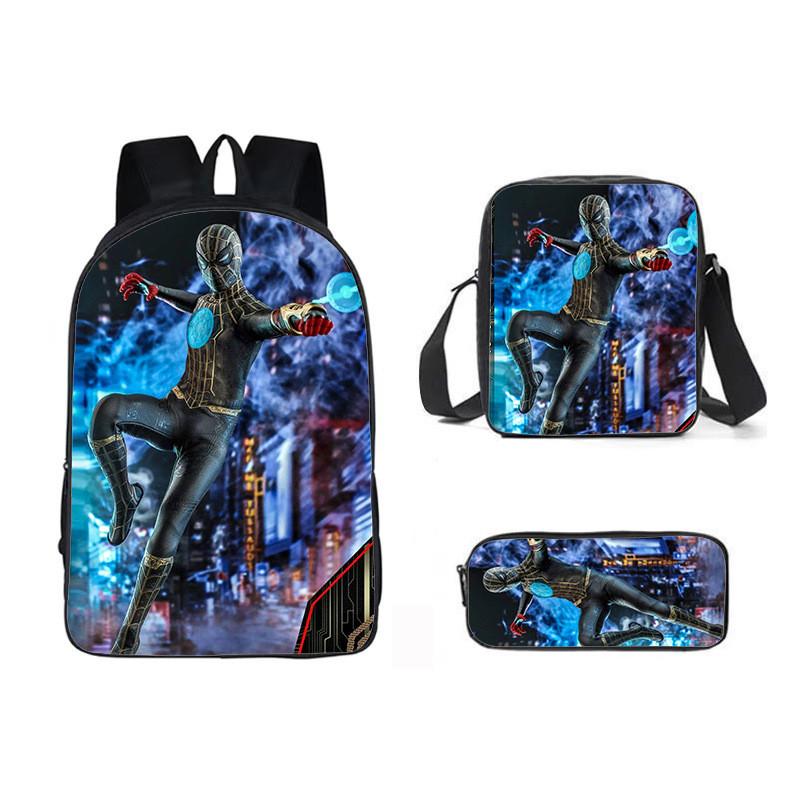 Backpack Piece Three Set Waterresistant Material Kids For