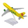16cm Russian Airlines Siberia S7 Airplane Model Aeroflot Airbus 320 Aircraft Diecast Model Metal 1/400 Scale Plane