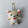 Rilakkuma Korilakkuma Medvídek Plyšový Klíčenka Klíčenka Kuličkový Řetízek Kawaii Roztomilý Taška Klíčenky Maskot Držák Klíčů Dětské Hračky