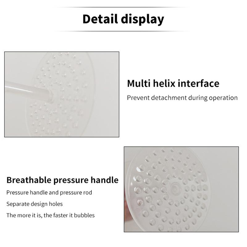 Foaming Machine Reusable Foam Cleaning Tools Facial Cleanser Shampoo Foam Equipment Cleaning Cream Wash Face Tools To Clean Skin