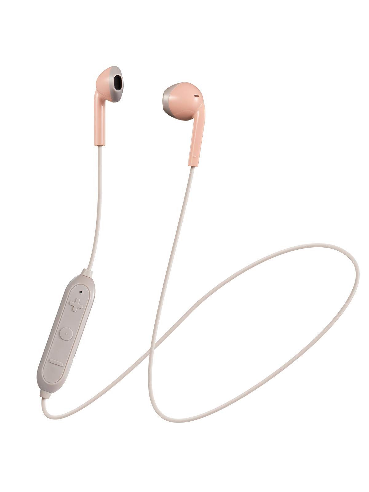 

JVC Kenwood JVC HA-F15BT-PT Wireless Earphones Bluetooth compatible/Open type/Remote control included/Small and lightweight design Pink x Brown