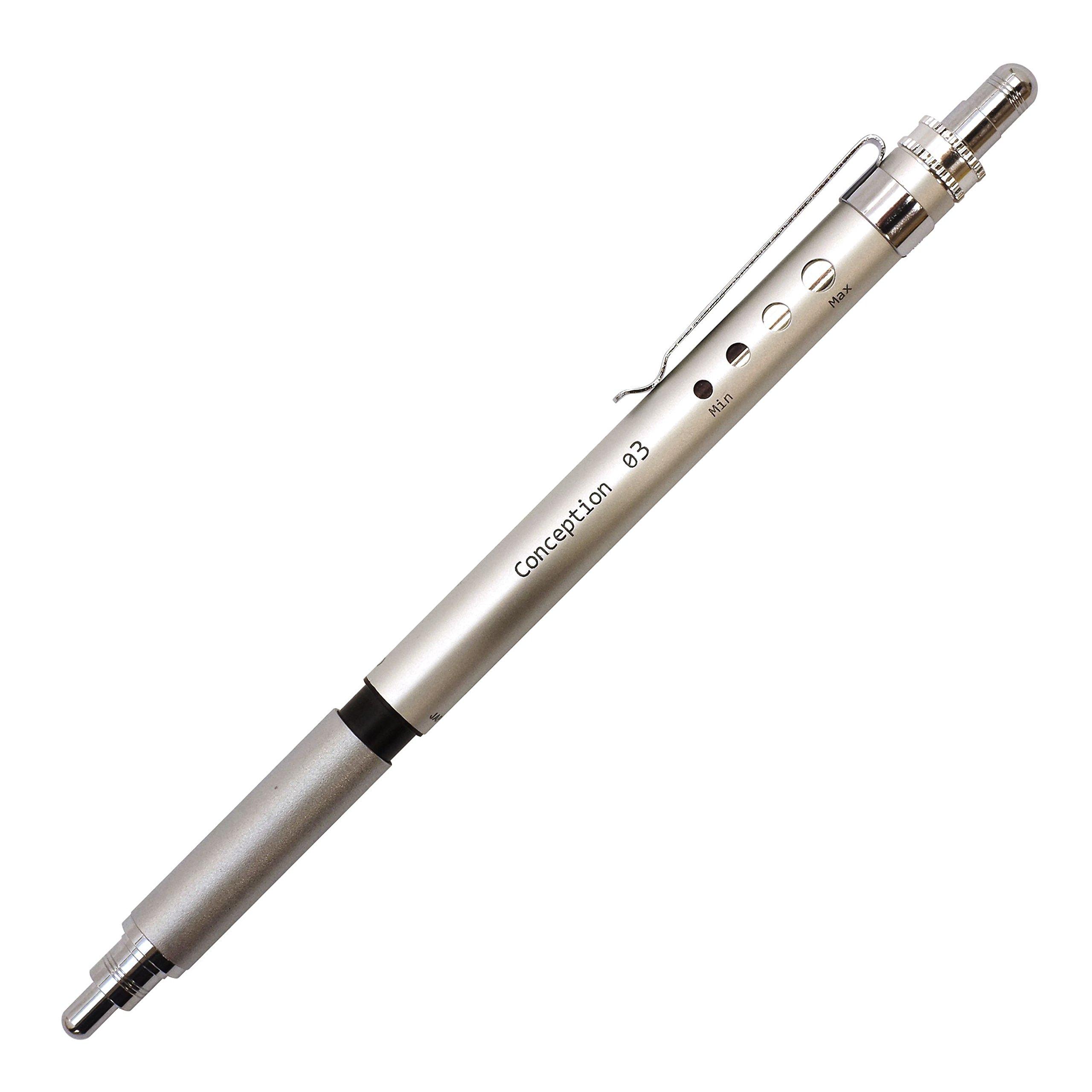 

OHTO Conception Mechanical Silver Pencil, 0.3mm, (SP-1503C-SV)